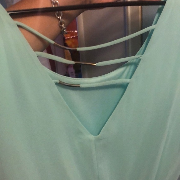 Mint green dress - Picture 2 of 4